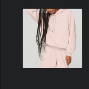 Alo Accolade Hoodie IN PINK SUGAR